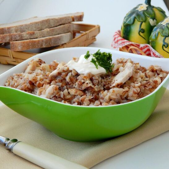 Рецепт гречки с курицей в рукаве