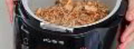 гречка с лососем в мультиварке. Шаг 6