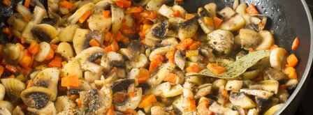 гречка с шампиньонами. Шаг 5