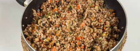 гречка с шампиньонами. Шаг 6