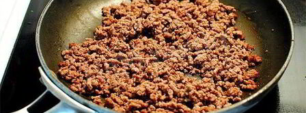 гречка с соусом болоньезе. Шаг 3