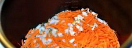 гречка с тушенкой в мультиварке. Шаг 3