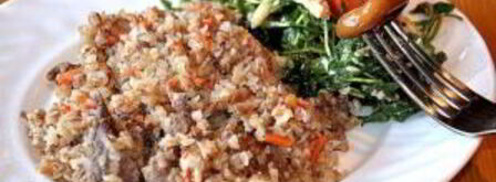 гречка с тушенкой в мультиварке. Шаг 7