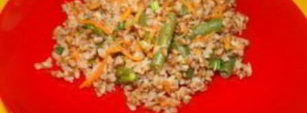 гречка, тушенная с овощами. Шаг 5