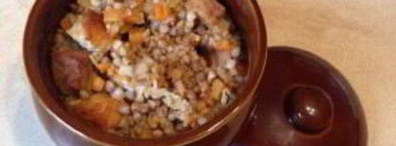 гречка в горшочке с мясом. Шаг 11