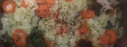 гречка в сливочно-имбирном соусе с мясом на гриле. Шаг 6