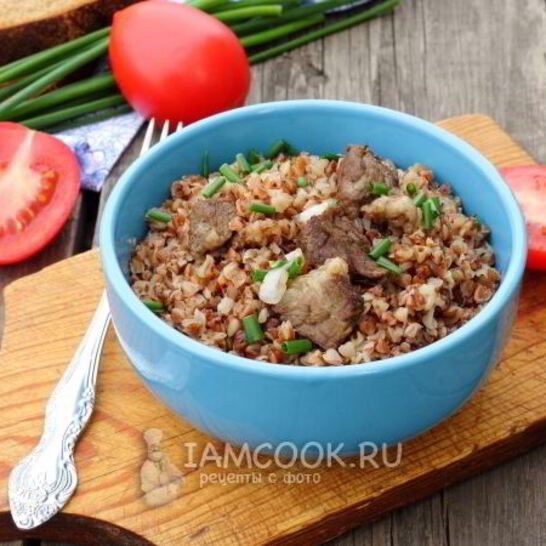 Рецепт каши гречневой с мясом