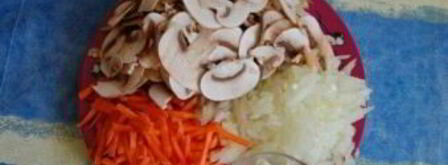 постная гречка с грибами. Шаг 3