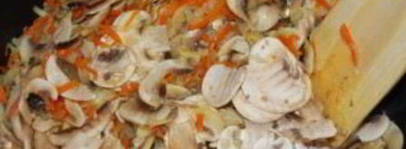 постная гречка с грибами. Шаг 5