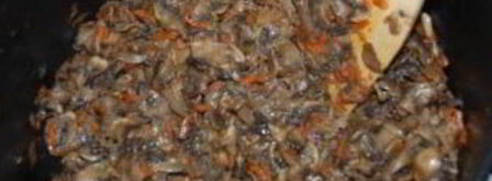 постная гречка с грибами. Шаг 6