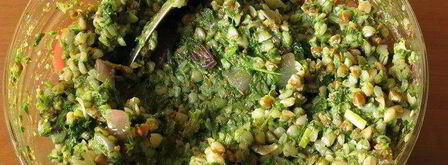 цветная гречка. Шаг 9