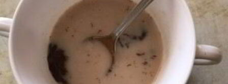 густая шоколадная каша. Шаг 6