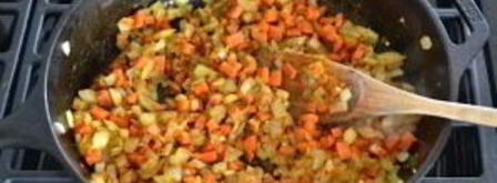 каша чечевица. Шаг 4