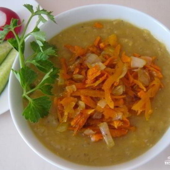 Рецепт каши из красной чечевицы