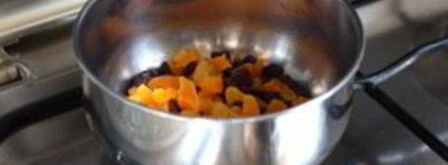 каша на воде с сухофруктами. Шаг 3