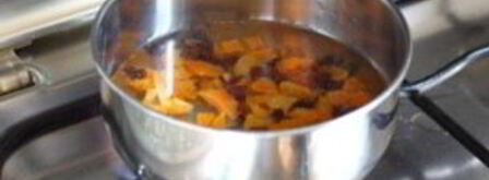 каша на воде с сухофруктами. Шаг 4