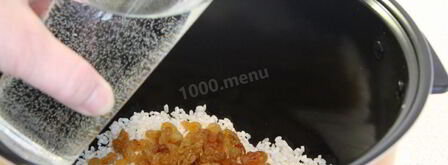 каша рисовая молочная в мультиварке. Шаг 5