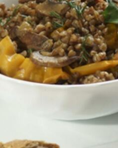 Каши с грибами