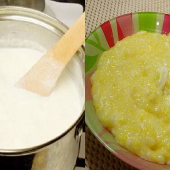 Рецепт кукурузной каши на молоке