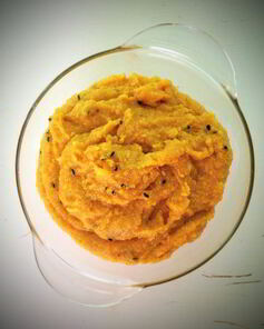 Кукурузная каша с апельсином и имбирем