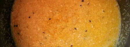 кукурузная каша с апельсином и имбирем. Шаг 4