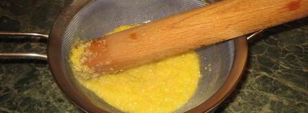 кукурузная каша с бананом. Шаг 5