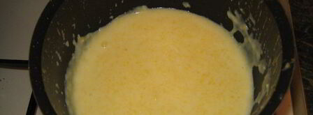 кукурузная каша с бананом. Шаг 6