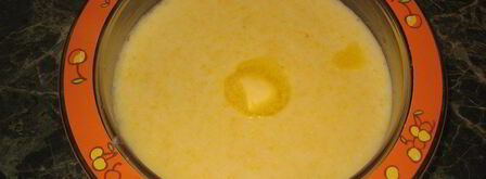 кукурузная каша с бананом. Шаг 7