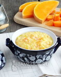 Кукурузная каша с тыквой в мультиварке
