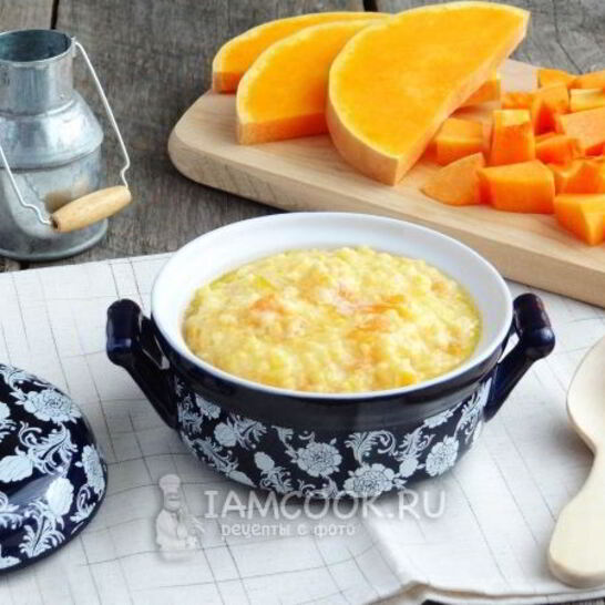 Рецепт кукурузной каши с тыквой в мультиварке