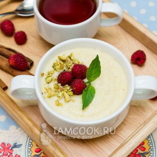 Рецепт миндальной поленты