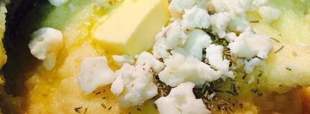 полента под соусом из грибов и томатов. Шаг 5