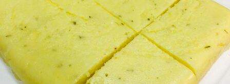 полента под соусом из грибов и томатов. Шаг 7