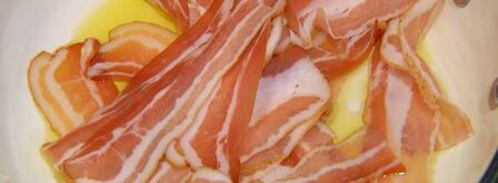 полента с мидиями и беконом. Шаг 5