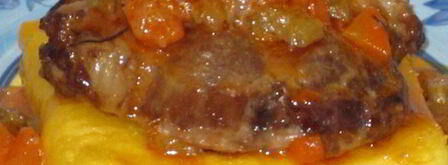 полента с мясным рагу. Шаг 8