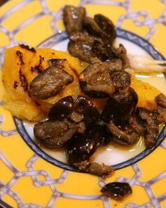 Полента с оливками