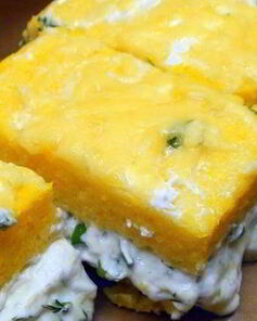 Полента с сыром