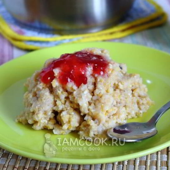 Рецепт постной кукурузной каши