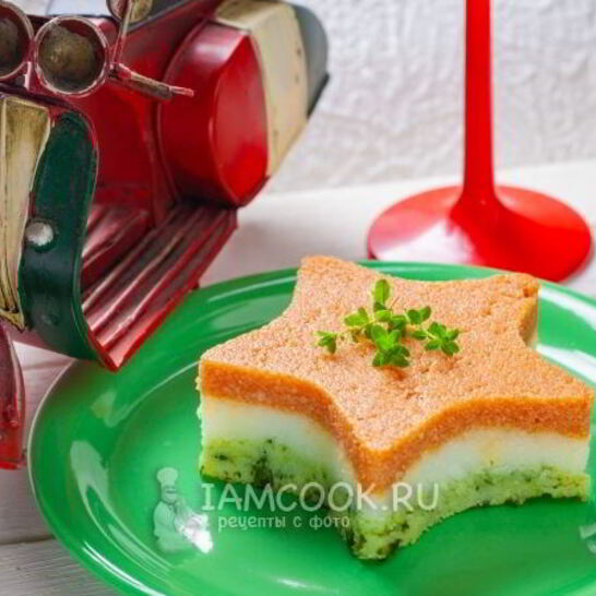 Рецепт разноцветной поленты