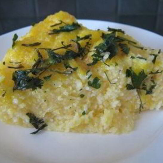 Рецепт сырной поленты