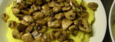 запеченная полента с грибами. Шаг 7