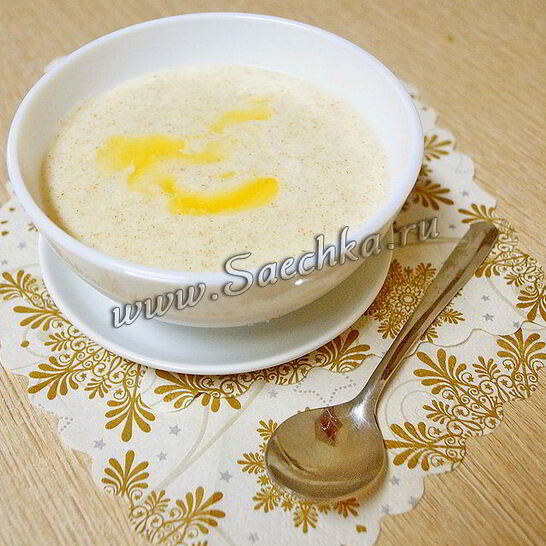 Рецепт каши манной с отрубями