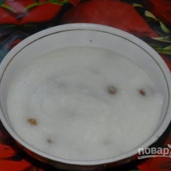 Рецепт манной каши без молока