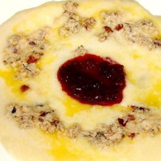 Рецепт манной каши гурьевской с грецкими орехами