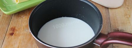 манная каша на молоке без комочков классическая. Шаг 3