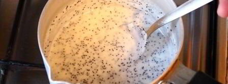 манная каша на молоке с маком. Шаг 6