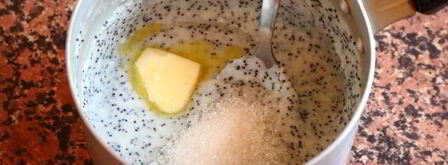 манная каша на молоке с маком. Шаг 7