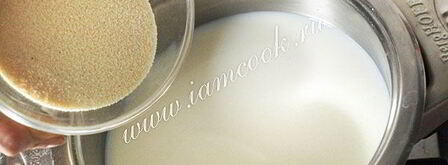 манная каша на молоке. Шаг 4