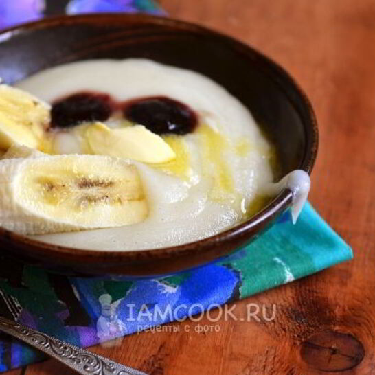 Рецепт манной каши на сухом молоке