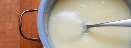 манная каша на сухом молоке. Шаг 9